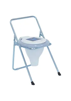 صندلی توالت تاشو مدل کیانا - Ordinery Folding Toilet ( Galvanized )